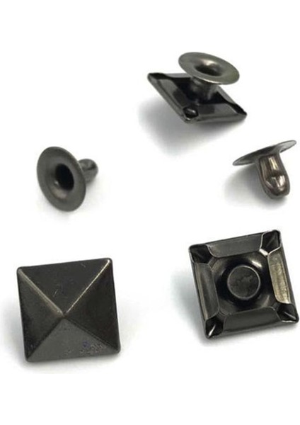 100 Set Kare Ir Perçin Saplamaları Dwericcraft Aksesuarları 10MM (Yurt Dışından)