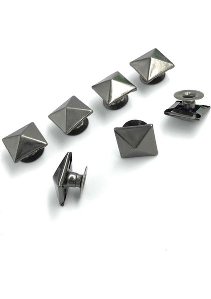 100 Set Kare Ir Perçin Saplamaları Dwericcraft Aksesuarları 10MM (Yurt Dışından)