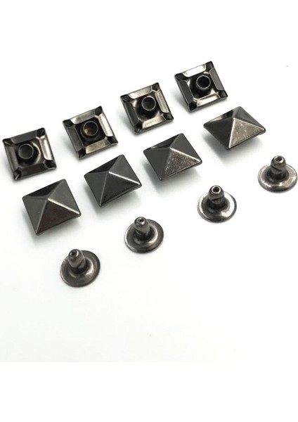 100 Set Kare Ir Perçin Saplamaları Dwericcraft Aksesuarları 10MM (Yurt Dışından)