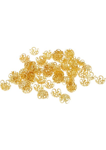 100X10MM Çin Düğüm Ir Kaplama Çiçek Takı Yapım Altın (Yurt Dışından)