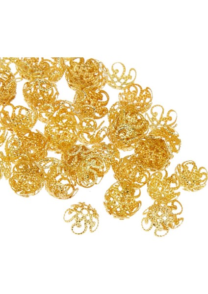 100X10MM Çin Düğüm Ir Kaplama Çiçek Takı Yapım Altın (Yurt Dışından)