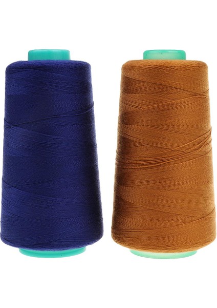 2pcs 3000 Metre Ş Makarası Kot Pantolon ve Altın Için Polyester (Yurt Dışından)