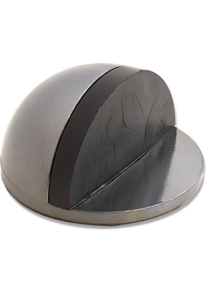 Yarımay Metal Yapışkanlı Kapı Stoperi Kapı Durdurucu Tutucu