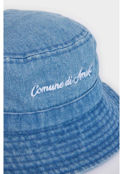 Kadın Nakışlı Bucket Şapka D9483AX25SM fiyatları