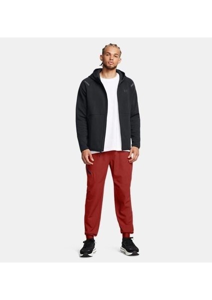 UA Unstoppable Flc FZ HD EU 1389352-001 Erkek Siyah Spor Sweatshirt