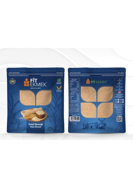 Fit 3'lü Paket Kepekli Lavaş Ekmeği