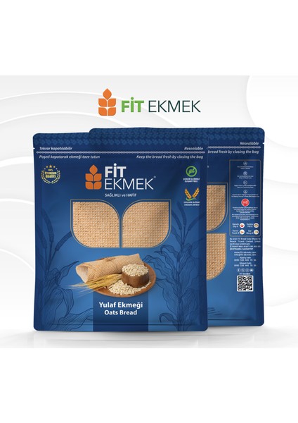 Fit 3'lü Paket Kepekli Lavaş Ekmeği