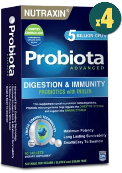Probiota Advanced 60 Tablet 4 Adet