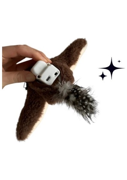 Şarjlı Peluş Uçan Kuş Oyuncak