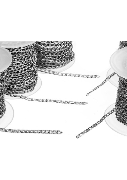 10YARDS/ Paslanmaz Çelik Irım Zincirleri Kolye Takı Için Bağlantı 5mm (Yurt Dışından) indirimleri