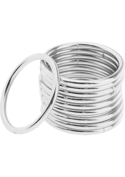 10PCS Çelik, Paracordaa Için 35MM Kaynaklı Yuvarlak (Yurt Dışından) modelleri