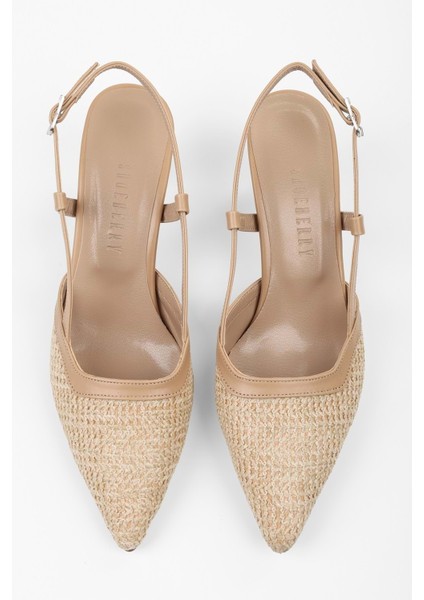 Kadın Ravie Bej Hasır Stiletto fiyatları
