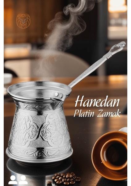 Indüksiyon Tabanlı Platin Cezve Hanedan 2 Kişilik