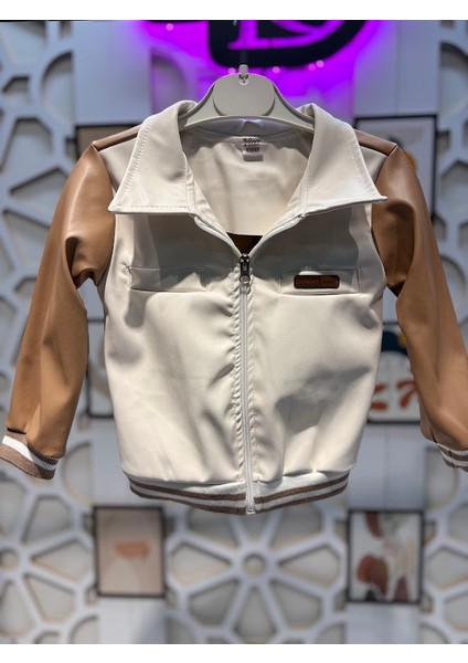 Erkek Çocuk Deri Ceket Body Pantolon Alt Üst Takım Bayramlık 3'lü modelleri