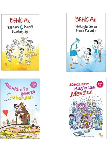 Postayla Gelen Deniz Kabuğu - Yaşasın Ç Harfi Kardeşliği - Alaaddin In Geveze Su Boruları - Kedilerin Kaybolma Mevsimi - Behiç Ak