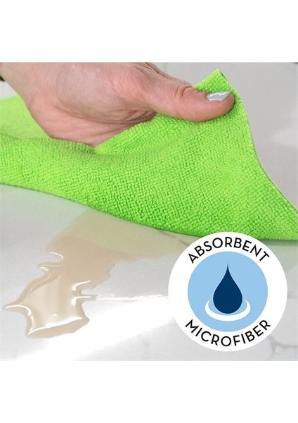 Microfiber Temizlik Bezi 12 Adet Towel Design