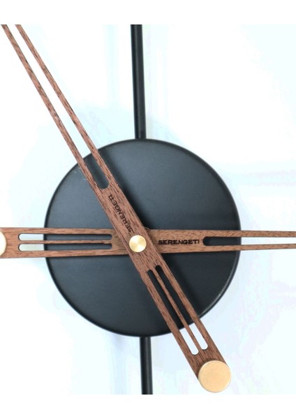 Siyah Modern Duvar Saati indirimleri