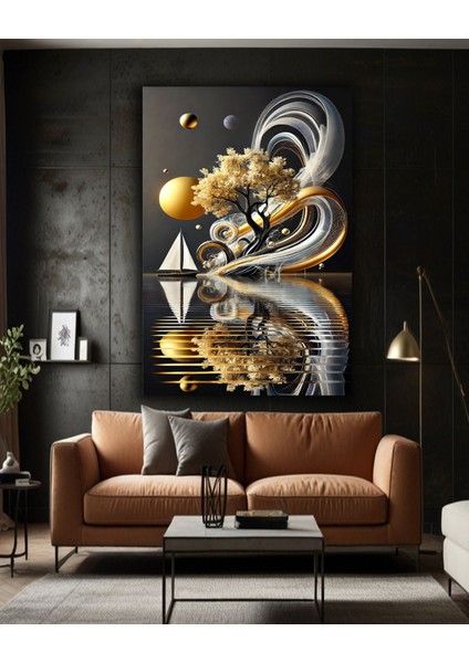 🖼️ Modern Tarz Kanvas Duvar Tablosu – Evinize Sanat Katın! 🎨✨