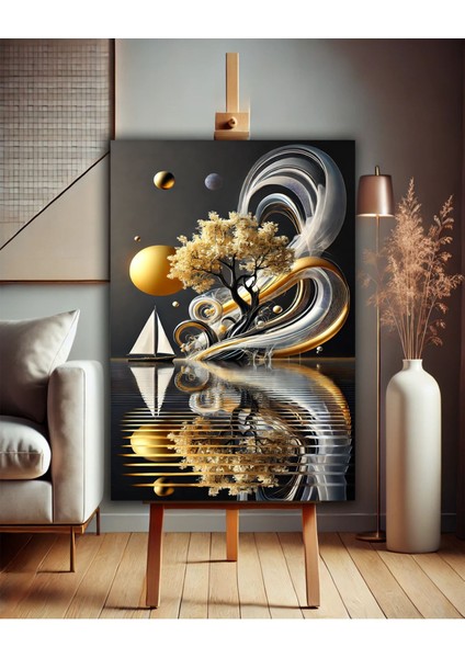 🖼️ Modern Tarz Kanvas Duvar Tablosu – Evinize Sanat Katın! 🎨✨