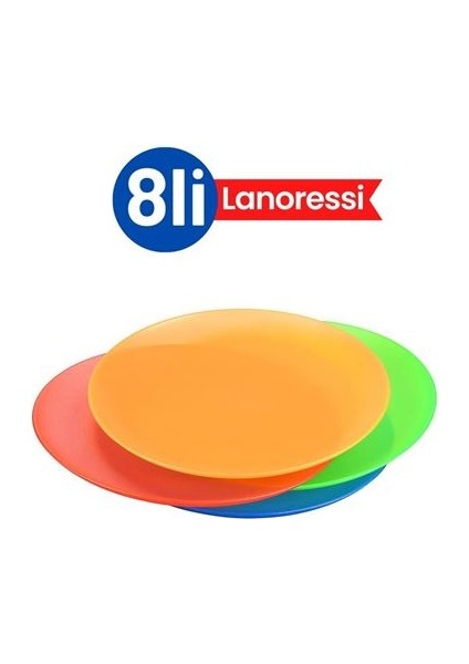 Lanerossi 8 Li Renkli Tabak Seti