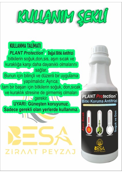 Bitkikoruma Antfirizi Plant Protection Soğuk ve Sıcaklara Karşı Koruyucu 1 Lt fiyatları