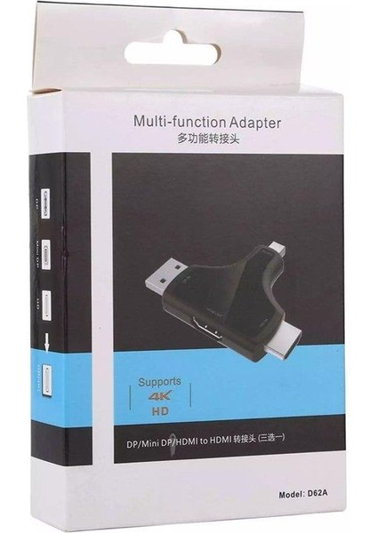 Mını Dp+Dp+Hdmı To HDMI 4K Çevirici fiyatları