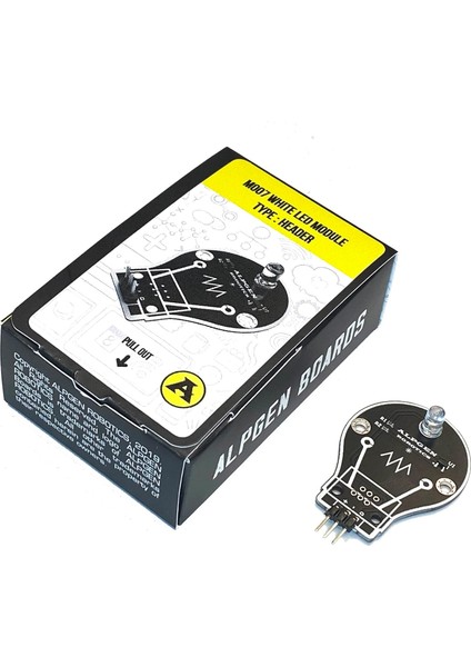 Robotıcs Beyaz LED Modülü Boards M007 Sensör Arduino Raspberry Uyumlu