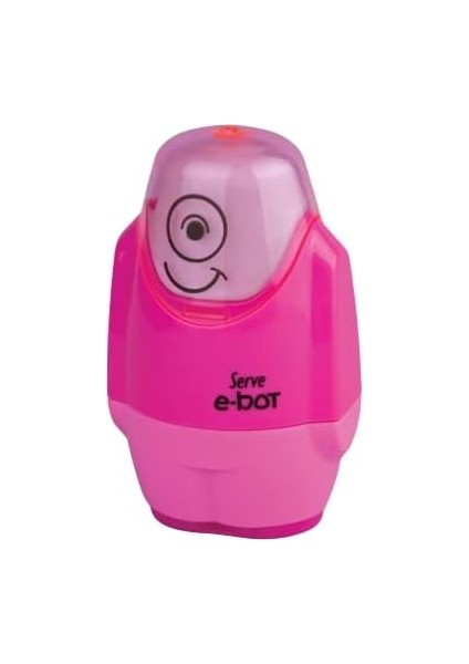 E-Bot Silgili Kalemtıraş Fosforlu Pembe 4lu Set