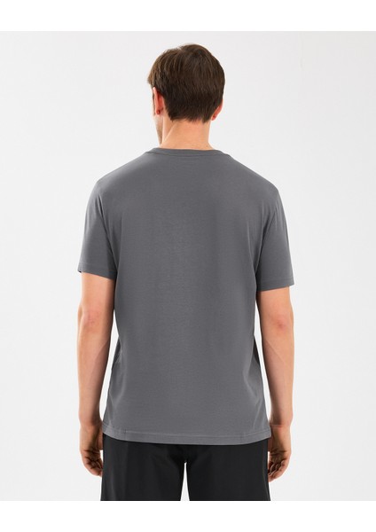 M Lightweight Graphic Tee T-Shirt Erkek Gri Tshirt S2510161-003 fırsatları
