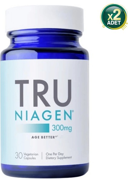 Tru Niagen 300 Mg 30 Tablet 2 Adet