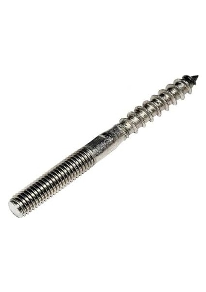 Saplama Ahşap Ağaç Vidası Ahşap Vida Montaj Vidası Trifon Vida Metrik 10 Çap 10 mm 2 Adet
