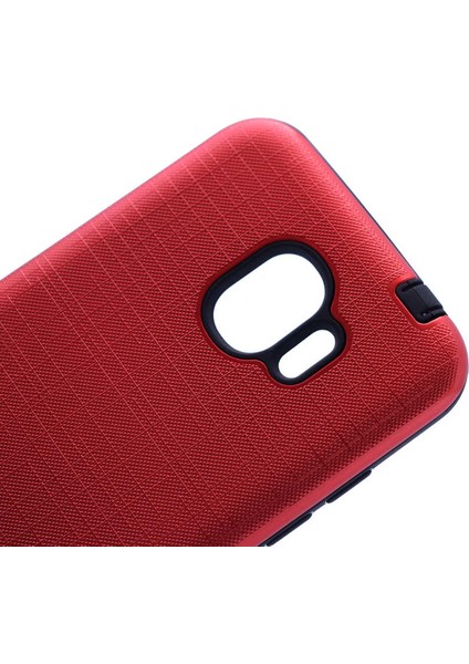 Galaxy J2 Pro 2018 Uyumlu Kılıf Renkli Sert New Youyouvar Silikon Kapak