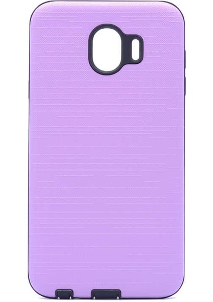 Galaxy J4 Uyumlu Kılıf Renkli Sert New Youyouvar Silikon Kapak