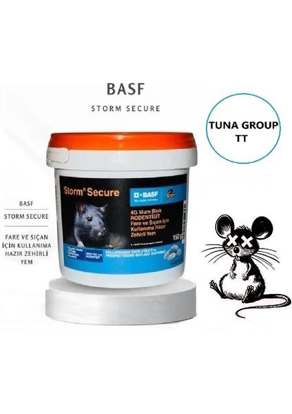 Storm Secure Mum Blok 4gr Fare Zehıri - 150 gr Yeni Sezon (S.k.t. 09.2027)