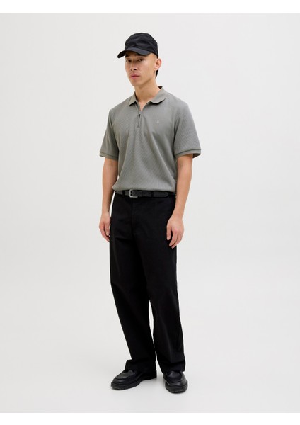 Jack Jones Erkek Fermuar Detaylı Polo Yaka Tişört 12279177 modelleri