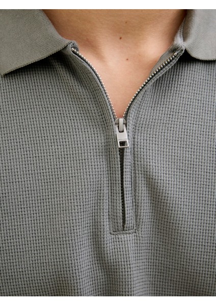 Jack Jones Erkek Fermuar Detaylı Polo Yaka Tişört 12279177 indirimleri
