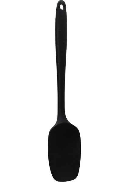 Siyah Ortaboy Silikon Spatula 27CM (4887)
