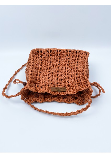 Kağıt Ip Kol Çantası+Telefon Çantası En 22 cm Uzunluk 20 cm Sap 127 cm