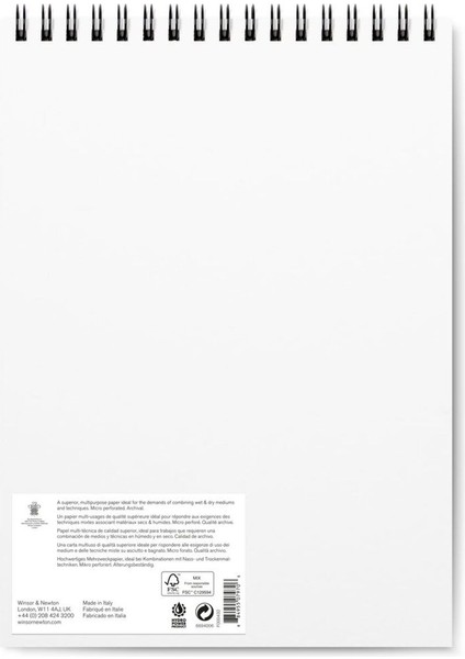 Mix Media Bloknotu (Spiralli) 250GR 23X31CM 30 Yaprak fiyatları