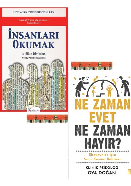 Ne Zaman Evet Ne Zaman Hayır, Insanları Okumak (2kitap)