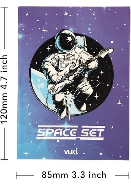 Minik Not Defteri (Astronot)