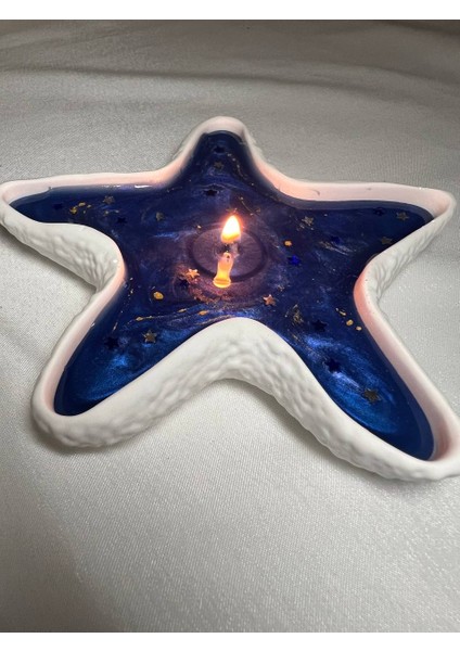 "galaksi Işığı" Mum, Deniz Yıldızı Jel Mum, Parlak Yıldız Mum indirimleri