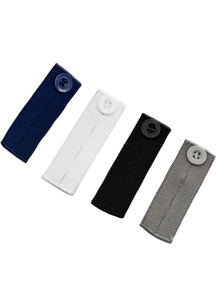 4x Pantolon Extender Belediye Bandı Genişleticiler Pantolon Düğmesi Genişletici Doğum Için (Yurt Dışından)
