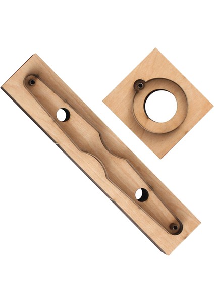 2 Metal Kalıı Dıy Şablonu Pu Için Ahşap (Yurt Dışından)