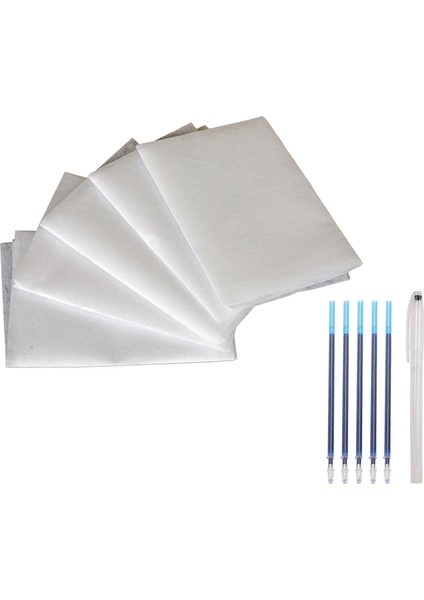 5 Çapraz Ş Su Çözünür Nakış Dengeleyicisi 5 Pcs Transfer Kağıdı + (Yurt Dışından)