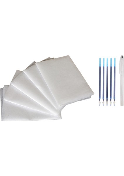 5 Çapraz Ş Su Çözünür Nakış Dengeleyicisi 5 Pcs Transfer Kağıdı + (Yurt Dışından)