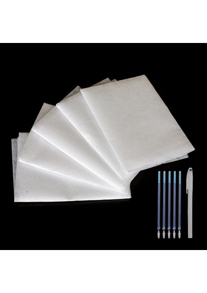 5 Çapraz Ş Su Çözünür Nakış Dengeleyicisi 5 Pcs Transfer Kağıdı + (Yurt Dışından)