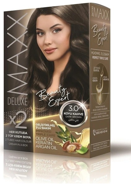 Beauty Expert 3.0 Koyu Kahve Set Boya