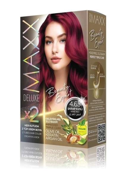 Deluxe Beauty Expert Şarap Kızılı 4.65