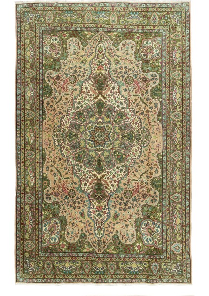Olivia Madalyon Tasarımlı El Dokuma Halı 206 x 309 cm